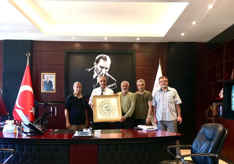 Mersin İHH İl Başkanı Sn. Mesut KAYACI'dan Bölge Müdürlüğümüze Ziyaret