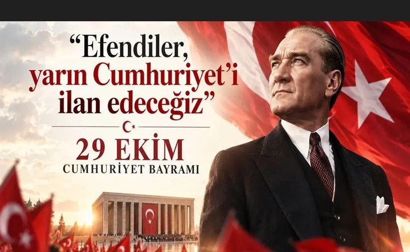 29 Ekim Cumhuriyet Bayramı Kutlu Olsun